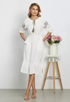 Rochie Treva Alba imagine