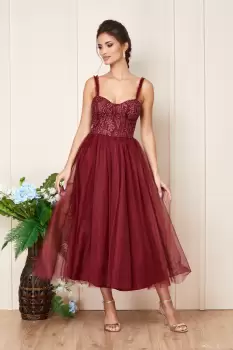 Rochie Unique Bordo imagine