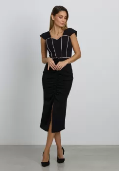 Rochie Vanilla Neagra imagine