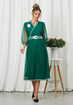 Rochie Vivy Verde imagine