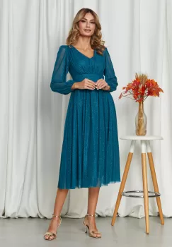 Rochie Wilma Turcoaz imagine