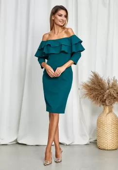 Rochie Zendra Verde imagine